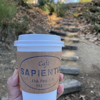 Cafe Sapientia - Vanilla soy latte - Coffee & Tea Near Me - Oak Park, California