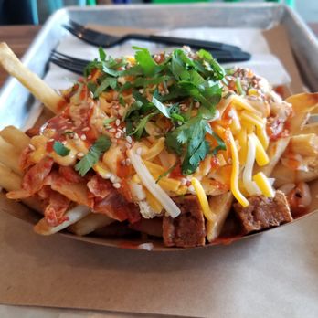 Chi'Lantro - Kimchi Fries - Asian Fusion Near Me - Austin, Texas Chi'Lantro - Kimchi Fries - Asian Fusion Near Me - Austin, Texas