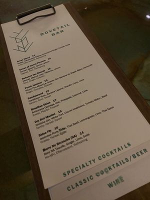 Menu photo 8 Dovetail Bar New Orleans, LA Menu photo 8 Dovetail Bar New Orleans, LA
