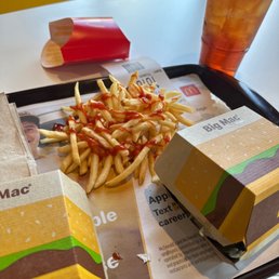 Fries and Big Mac