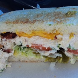 Tuna on sourdough! Fantastic! Tuna on sourdough! Fantastic!