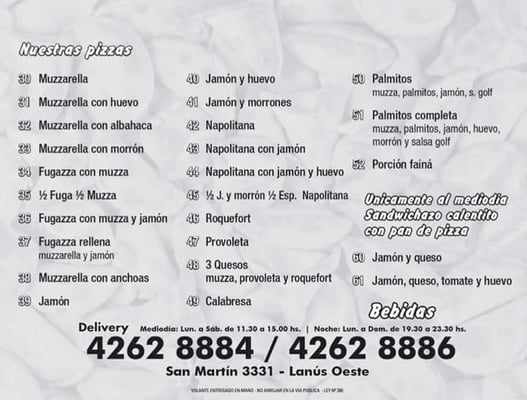 Menu photo 1 Massabrosa Remedios de Escalada, C