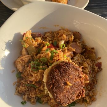 Coconuts - Jambalaya with sausage, chicken, and shrimp - Seafood Near Me - Fort Lauderdale, Florida