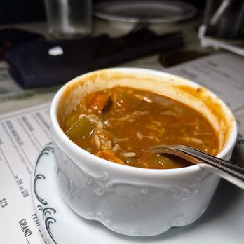 Loch Bar - Chicken & sausage gumbo - Seafood Near Me - Houston, Texas Loch Bar - Chicken & sausage gumbo - Seafood Near Me - Houston, Texas