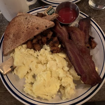 The Workman's Friend - 2 eggs, bacons, hash, and toast - Irish Pub Near Me - Charlotte, North Carolina