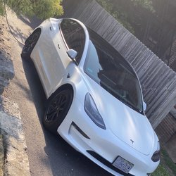 True Tint - Tesla M3SR+ Front and side rear windows, 35%. Roof 20%.