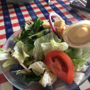 T-Bone Tom's - Dinner salad - Barbeque Near Me - Kemah, Texas
