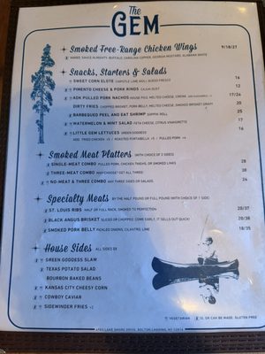 Menu photo 2 The Gem Bolton, NY Menu photo 2 The Gem Bolton, NY