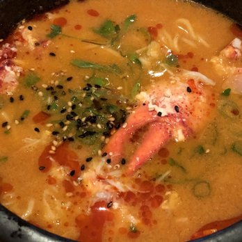Kata Robata - Lobster and crab ramen (half portion) - Sushi Bars Near Me - Houston, Texas Kata Robata - Lobster and crab ramen (half portion) - Sushi Bars Near Me - Houston, Texas