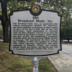Bmi Broadcast Music - BMI Broadcast Music Historical Marker