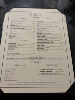 Menu photo 2 Fraîche Washington, DC, DC