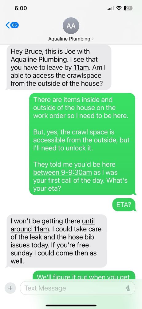 Slide of Aqualine Plumbing Electrical & Heating