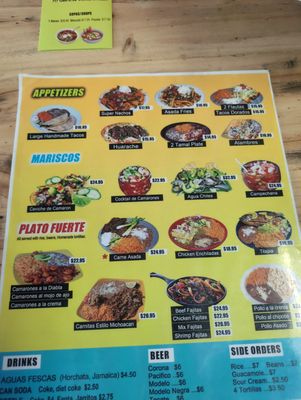 Menu photo 1 El Jacalito Mexican Restaurant Everett, WA Menu photo 1 El Jacalito Mexican Restaurant Everett, WA