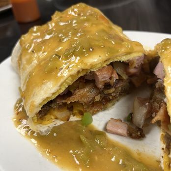 Butcher Block Cafe - Smothered Breakfast Burrito - Breakfast & Brunch Near Me - Denver, Colorado