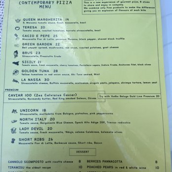 Petralunga - Pizza menu - Pizza Near Me - Miami, Florida
