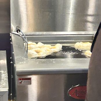 Noodle Hole - Donuts going into the fryer! Served hot post soup and melt in your mouth. - Donuts Near Me - Marshall, North Carolina Noodle Hole - Donuts going into the fryer! Served hot post soup and melt in your mouth. - Donuts Near Me - Marshall, North Carolina