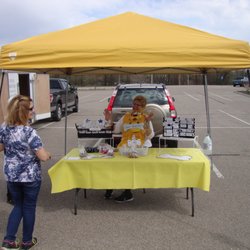 Blaine Outdoor Farmer's Market - Dog treats - a big hit with my big female doggy! (I got the classic peanut butter treats.)