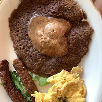 Kitchen Mouse Cafe - $18 pancake - Vegan Near Me - Los Angeles, California Kitchen Mouse Cafe - $18 pancake - Vegan Near Me - Los Angeles, California