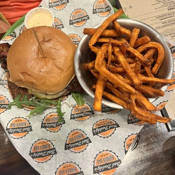 Bad Daddy's Burger Bar - Sweet Potato Fries Bistro Burger* - Burgers Near Me - Murfreesboro, Tennessee