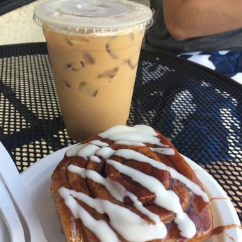 Cinnamon Roll Place - Cinnamon roll + frosting, iced latte - Bakeries Near Me - Kihei, Hawaii Cinnamon Roll Place - Cinnamon roll + frosting, iced latte - Bakeries Near Me - Kihei, Hawaii