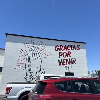 Taco Viva - "Thank you for coming" sign - Mexican Near Me - Phoenix, Arizona