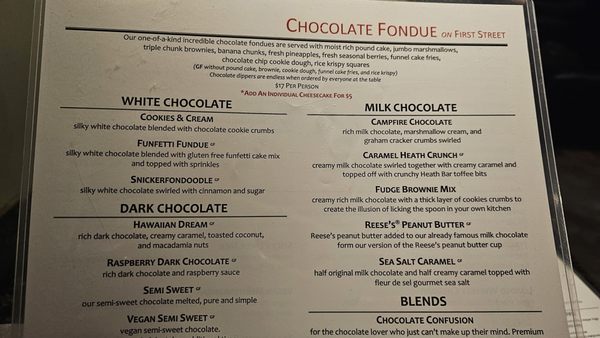 Menu photo 2 Simply Fondue Livermore, CA