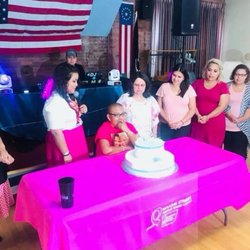 Family pastry shop - Breast Cancer Awareness fund raiser for Making Strides Walk.