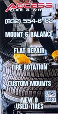 ACCESS Tire and Wheel - Call for appointment ACCESS Tire and Wheel - Call for appointment