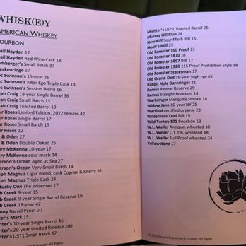 Cynara Restaurant & Lounge - Whiskey menu - New American Near Me - Olympia, Washington Cynara Restaurant & Lounge - Whiskey menu - New American Near Me - Olympia, Washington