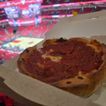 United Center - Personal size deep dish pepperoni. It was the perfect size and hit the spot - Stadiums & Arenas Near Me - Chicago, Illinois United Center - Personal size deep dish pepperoni. It was the perfect size and hit the spot - Stadiums & Arenas Near Me - Chicago, Illinois