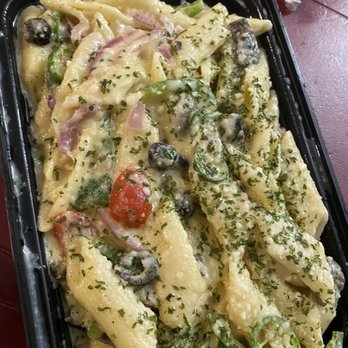 Fire Stone Grill and Pizza - Veggie Lovers Pasta - Burgers Near Me - Franklin Square, New York Fire Stone Grill and Pizza - Veggie Lovers Pasta - Burgers Near Me - Franklin Square, New York