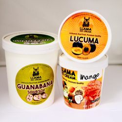 Llama Ice Cream - Unique exotic flavors ice cream.