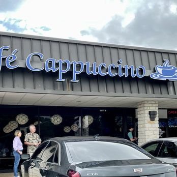 Cafe Cappuccino - the front of the restaurant - Breakfast & Brunch Near Me - Waco, Texas