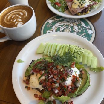 Urth Caffé - Orange - Eggs Salmone, Spanish Lattés, Eggs Benedict Canyon** - Coffee & Tea Near Me - Orange, California