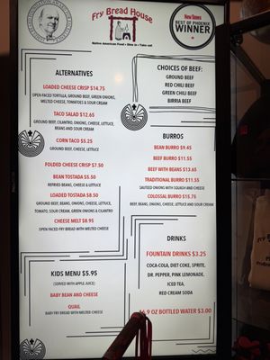 Menu photo 1 The Fry Bread House Phoenix, AZ Menu photo 1 The Fry Bread House Phoenix, AZ
