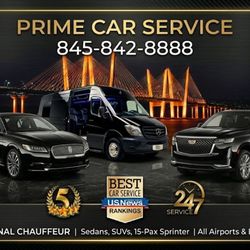 Prime Car Service - On‑time, reliable, professional. Sedans, SUVs & Sprinters for airport, events & long‑distance travel. Corporate accounts welcome. NYC travel