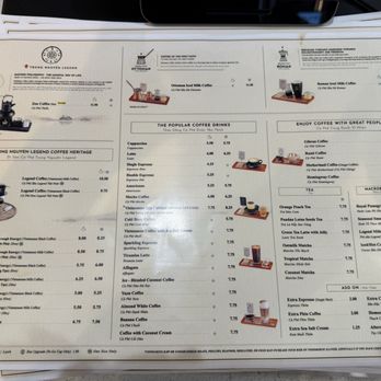 Trung Nguyen Legend - Menu - Coffee & Tea Near Me - Portland, Oregon Trung Nguyen Legend - Menu - Coffee & Tea Near Me - Portland, Oregon
