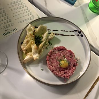 Decore - Beef tartar - Italian Near Me - San Diego, California Decore - Beef tartar - Italian Near Me - San Diego, California