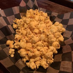 Satisfied Frog - Free Popcorn!