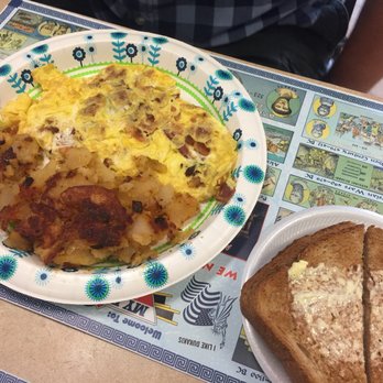 My Friend Diner - Bacon and American cheese omelette. - Diners Near Me - Atlantic City, New Jersey
