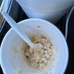 Las Cazuelas - Elote in a cup (esquites)