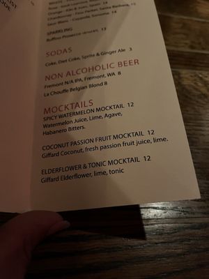 Menu photo 2 Alibi Room Los Angeles, CA