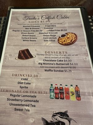 Menu photo 5 Trudie’s Catfish Cabin Arlington, TN Menu photo 5 Trudie’s Catfish Cabin Arlington, TN
