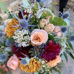 Floral Design of Europe - One of the bridesmaid's bouquets