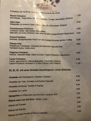 Menu photo 5 Roseli Cafe Frankfurt, HE Menu photo 5 Roseli Cafe Frankfurt, HE