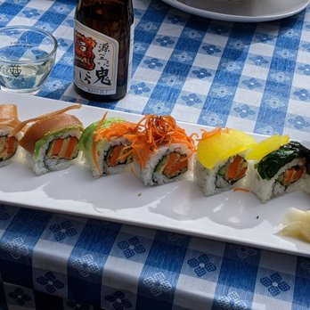 Flying Ninja - Veggie rainbow roll - Sushi Bars Near Me - San Francisco, California