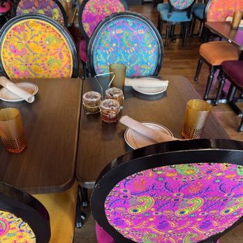 Mirchi Dhaba - Beauteously-cushioned chairs! - Indian Near Me - Montgomery Village, Maryland Mirchi Dhaba - Beauteously-cushioned chairs! - Indian Near Me - Montgomery Village, Maryland