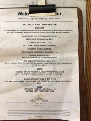 Menu photo 5 The Walrus and The Carpenter London, XGL Menu photo 5 The Walrus and The Carpenter London, XGL