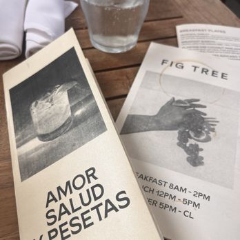 Fig Tree - Menu's - Cafes Near Me - Los Angeles, California