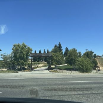 Eberle Winery - the entrance to the vineyars - Wineries Near Me - Paso Robles, California